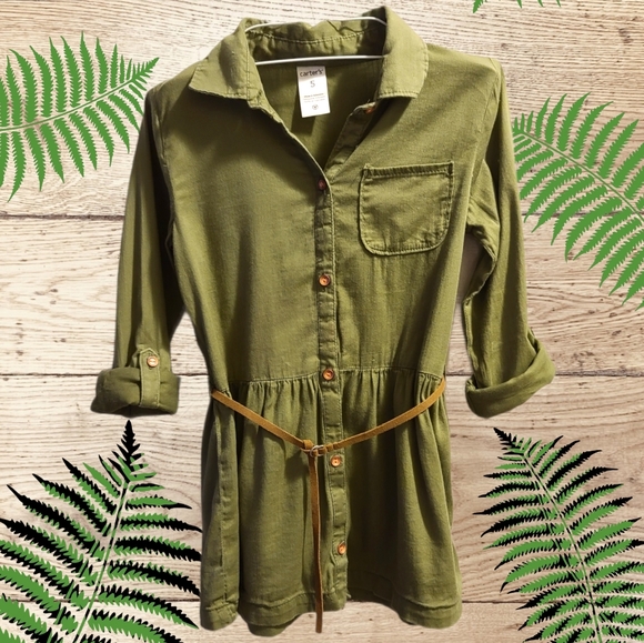 🎸3/$15 Sz5 Carter's dress - Picture 1 of 10